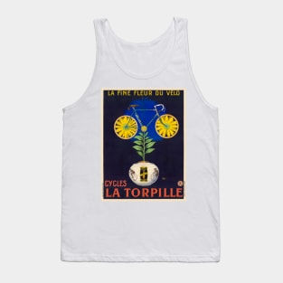 Cycles La Torpille Vintage Poster 1923 Tank Top